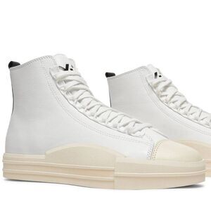 NEW adidas Y-3 Yuben Mid 'Core White' FX0567 Mens 6.5 US 6 UK 39 1/3 EUR rare
